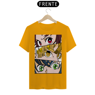 Nome do produtoTshirt classica tanjiro, zinitsu e inosuke