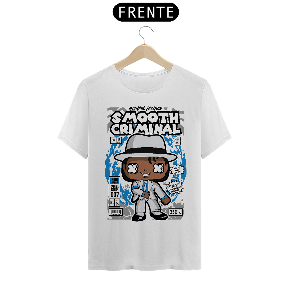 Nome do produto: Tshirt Classic Michael Jackson