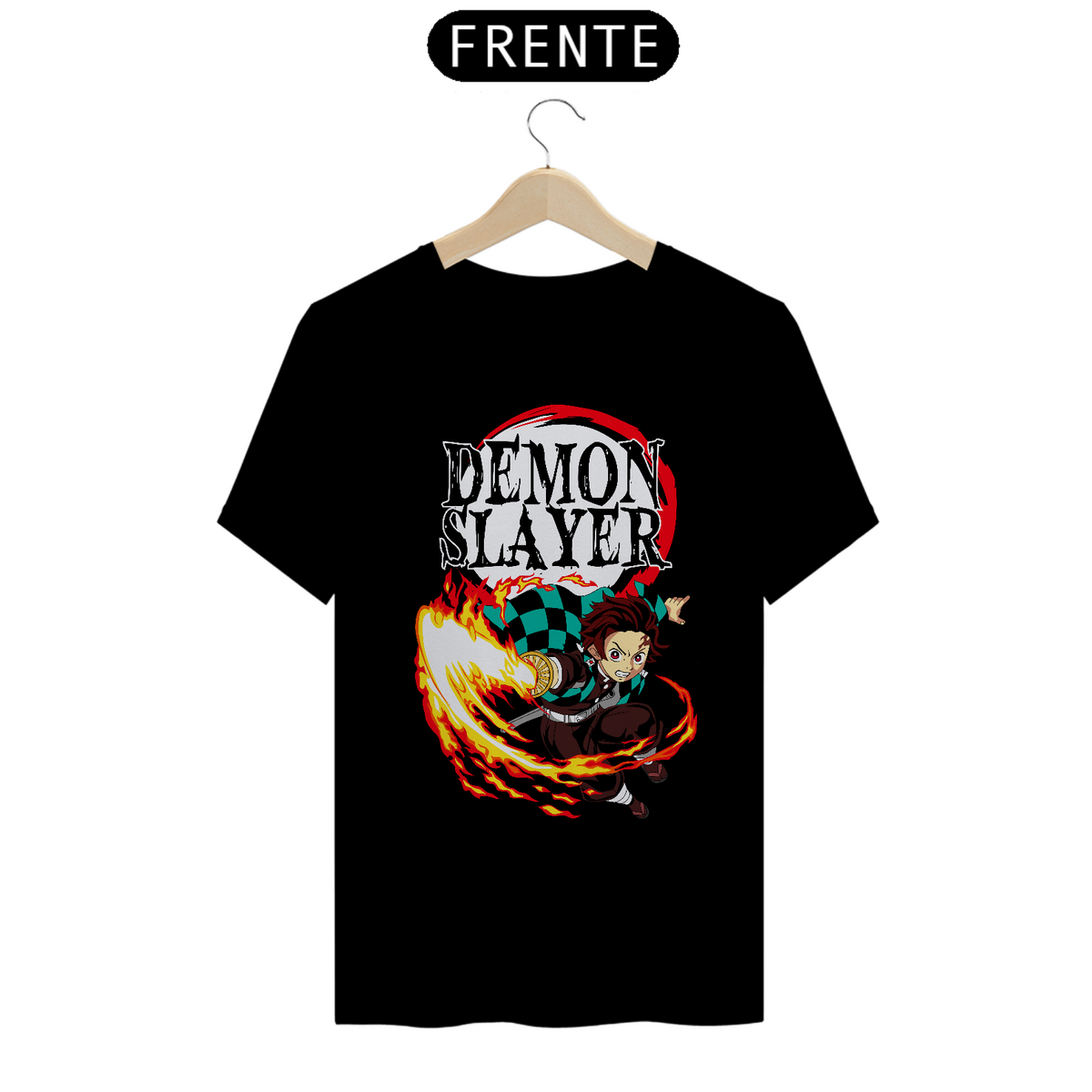 Nome do produto: Tshirt classica demon slayer