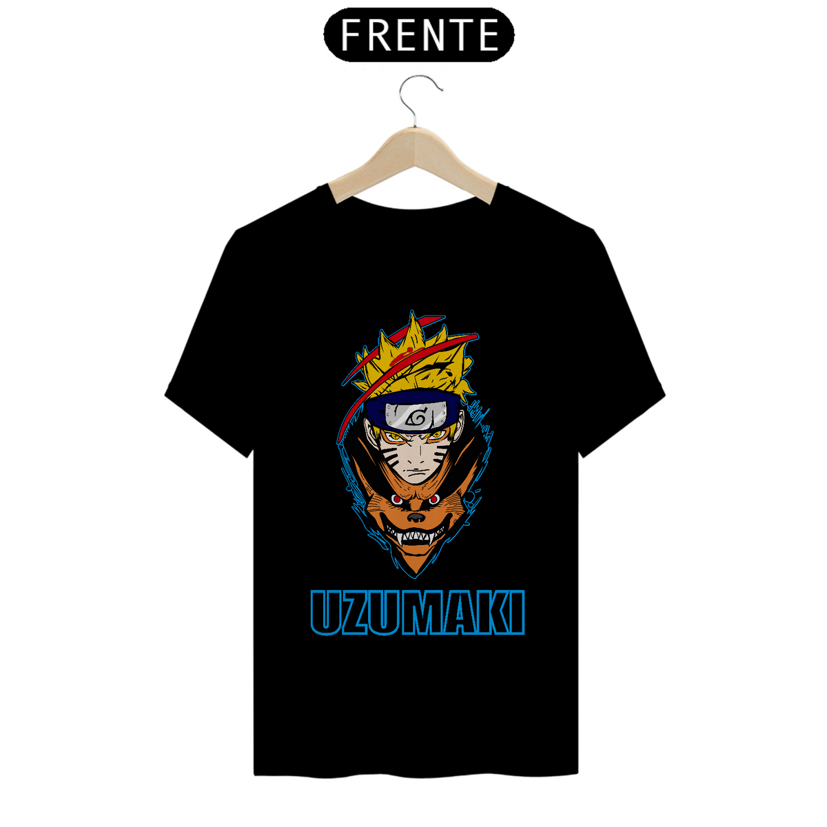 Nome do produto: Tshirt classica naruto