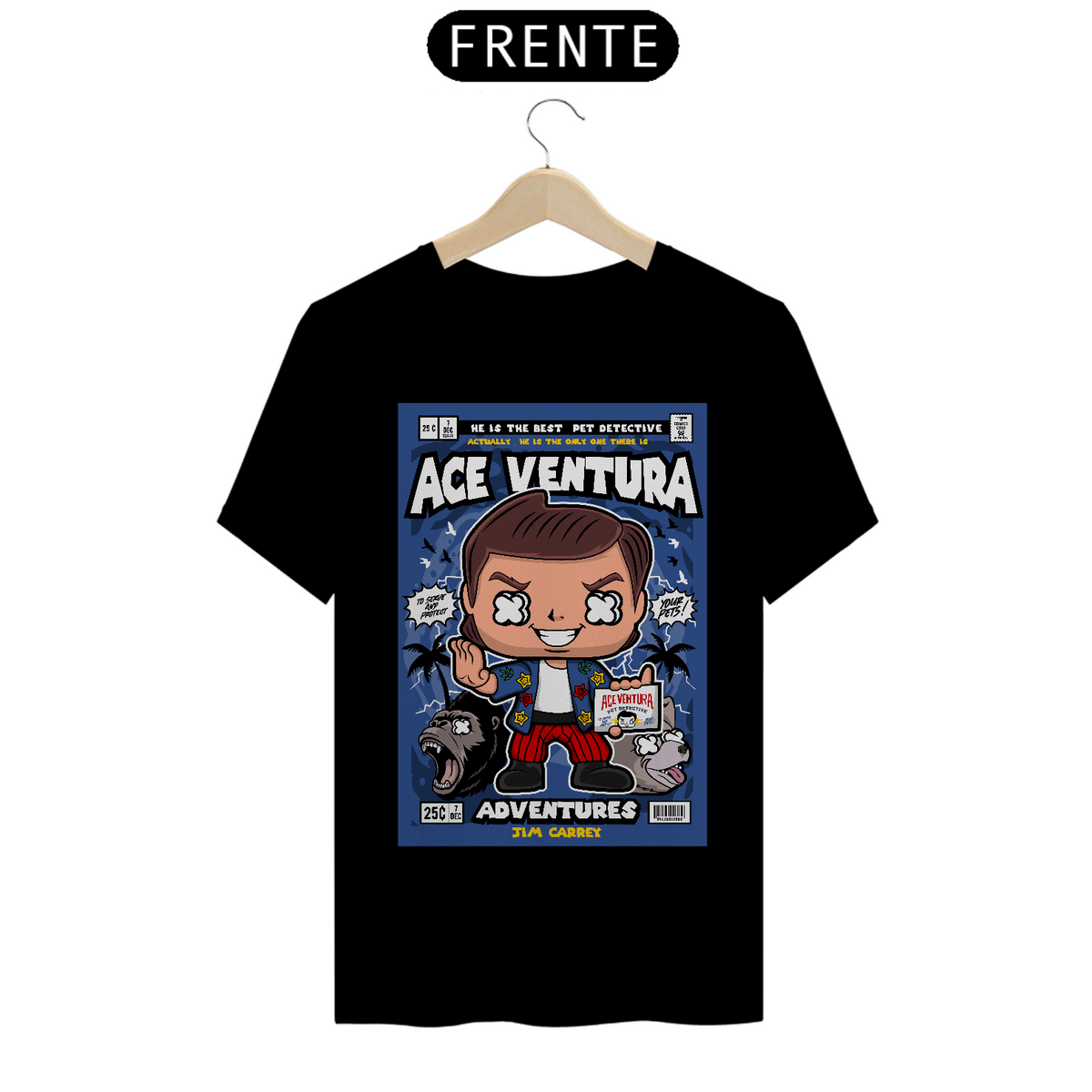 Nome do produto: Tshirt Classic Ace ventura