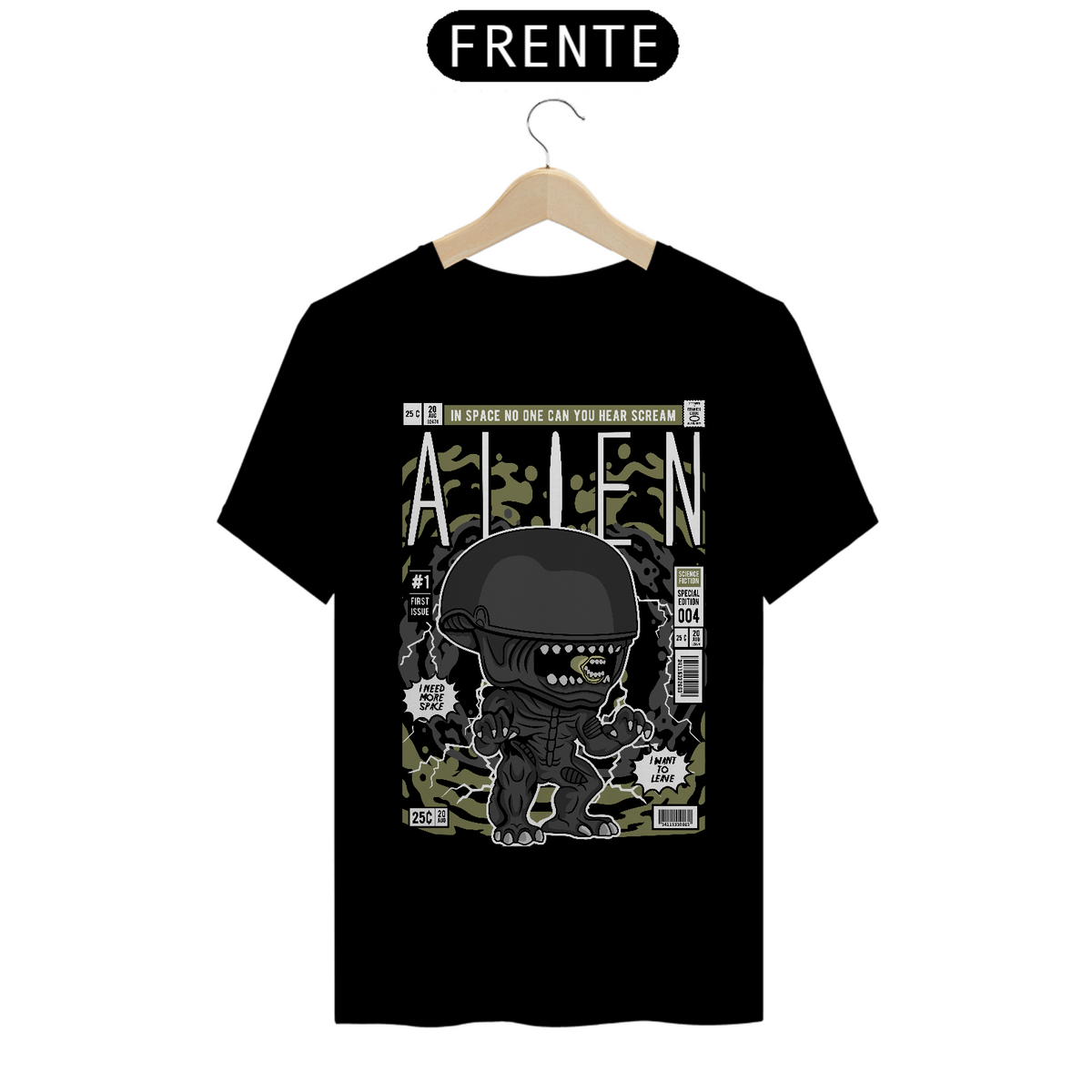 Nome do produto: Tshirt Classic Alien