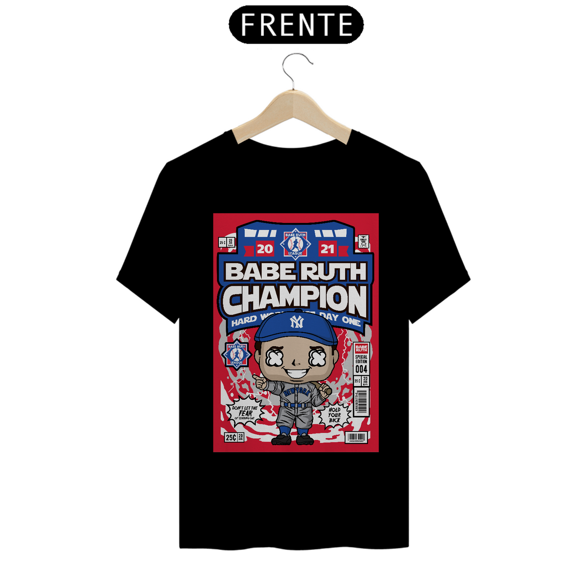 Nome do produto: Tshirt Classic Babe Ruth