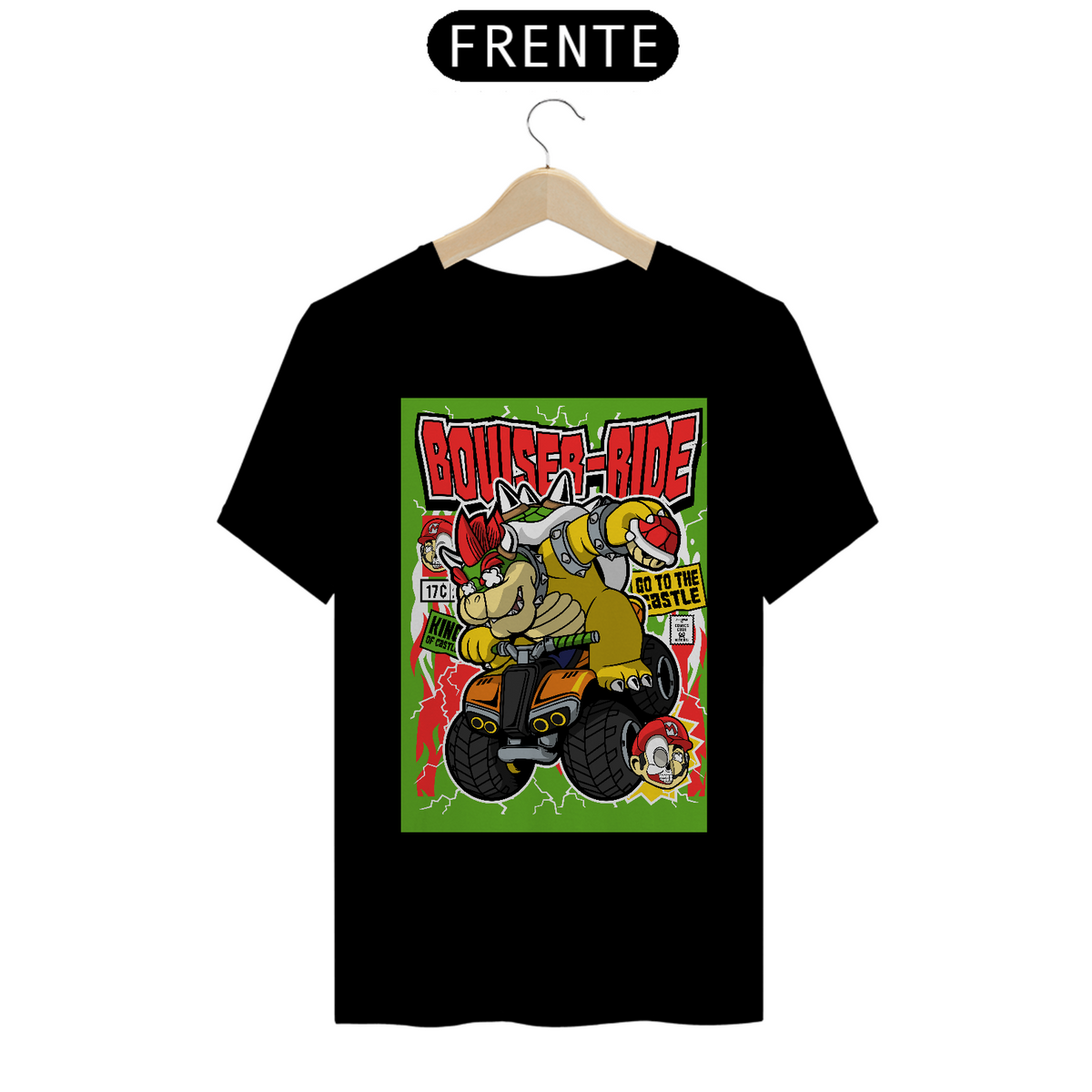 Nome do produto: Tshirt Classic Bowser Ride