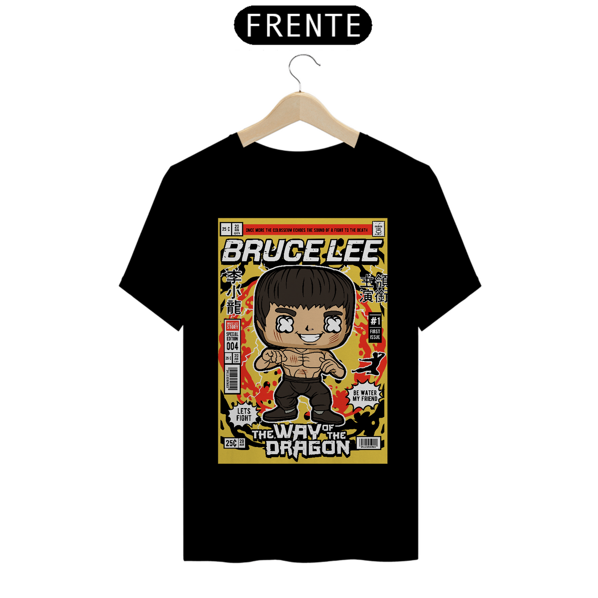 Nome do produto: Tshirt Classic Bruce lee