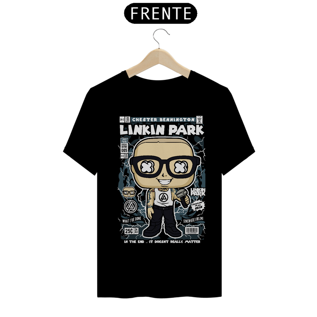 Nome do produto: Tshirt Classic Chester Bennington