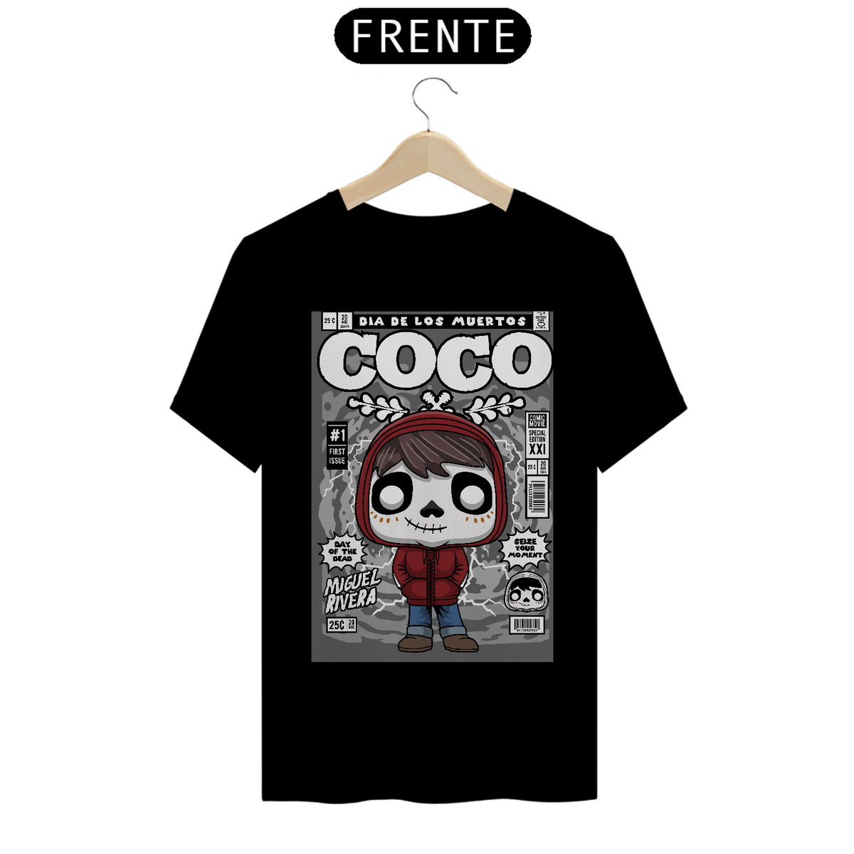 Nome do produto: Tshirt Classic Coco Miguel