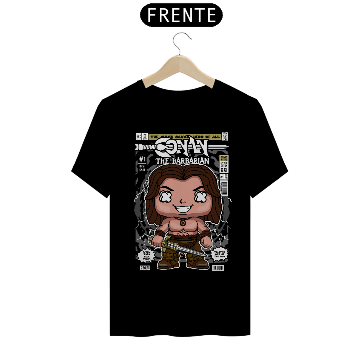 Nome do produto: Tshirt Classic Conan