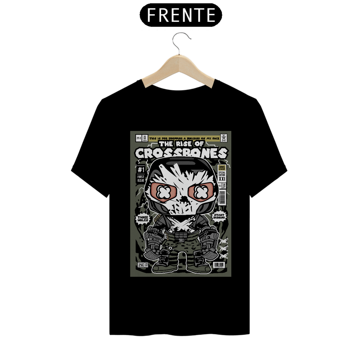 Nome do produto: Tshirt Classic Crossbones