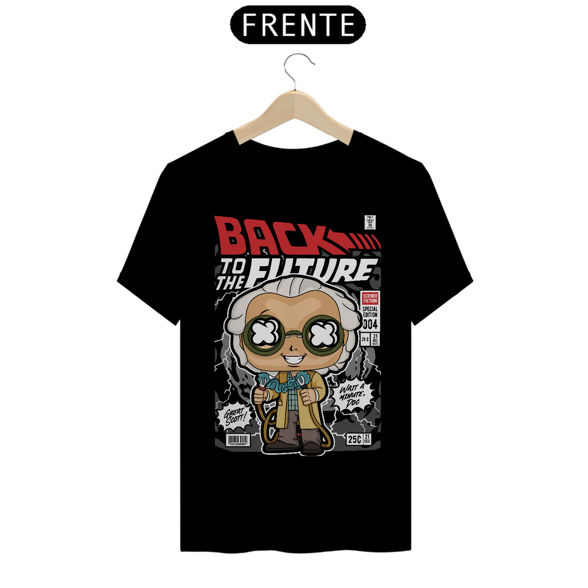 Nome do produto: Tshirt Classic Dr Emmett Brown