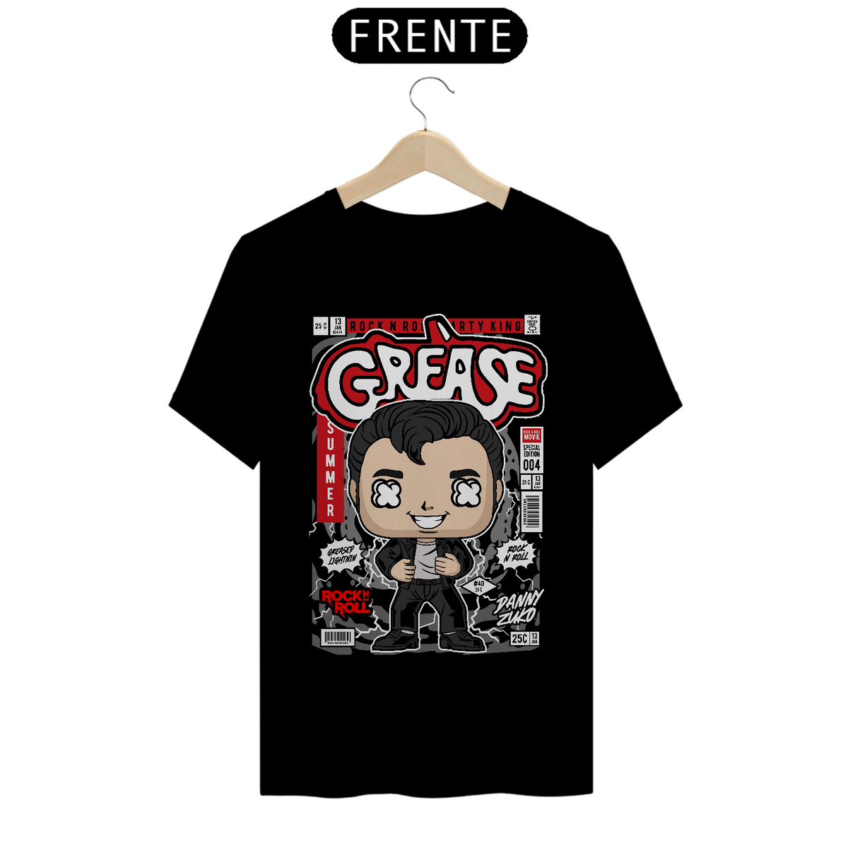 Nome do produto: Tshirt Classic Danny Zuko