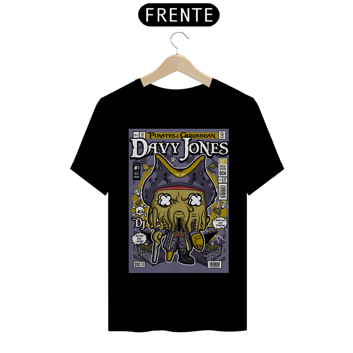 Nome do produto: Tshirt Classic Davy Jones