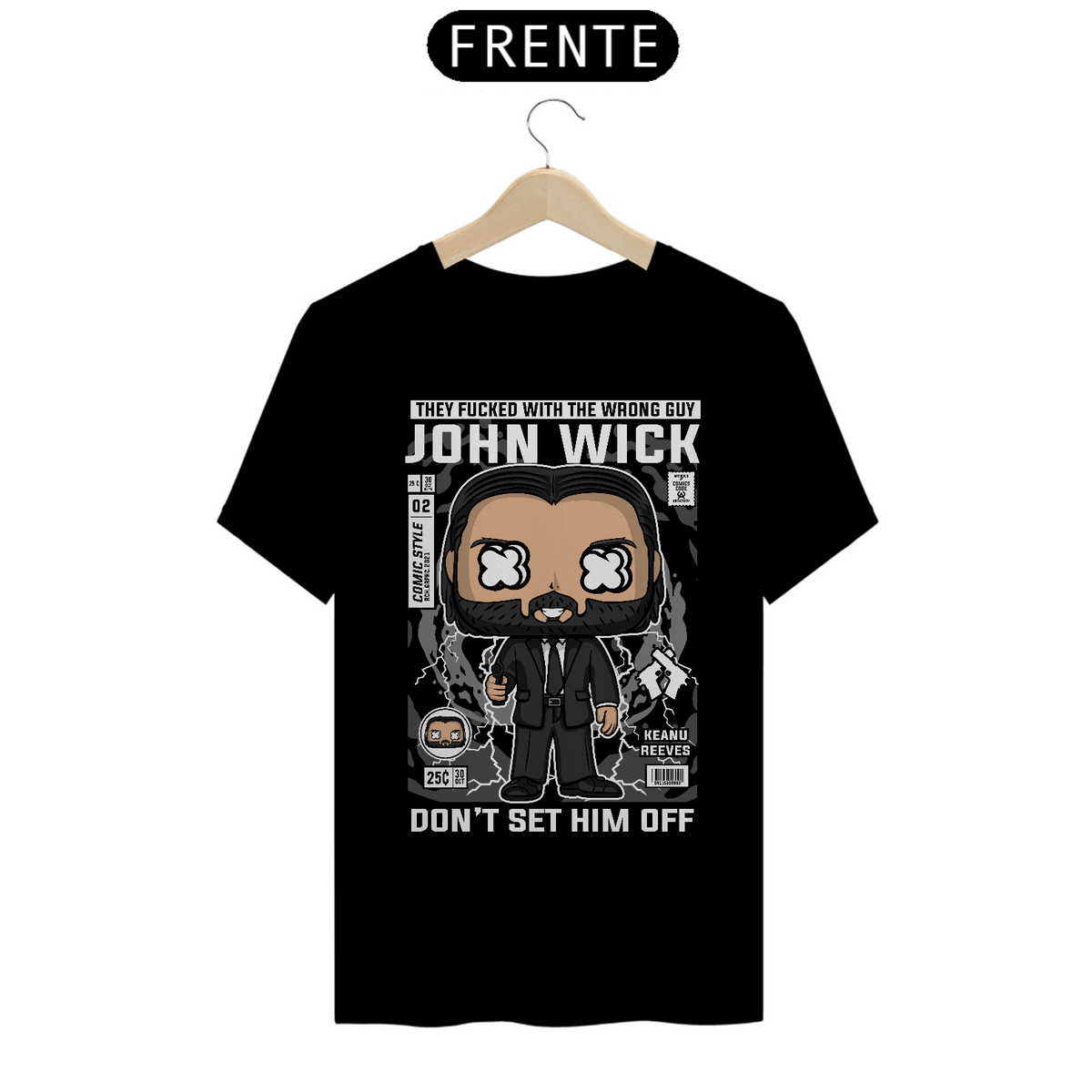 Nome do produto: Tshirt Classic John Wick