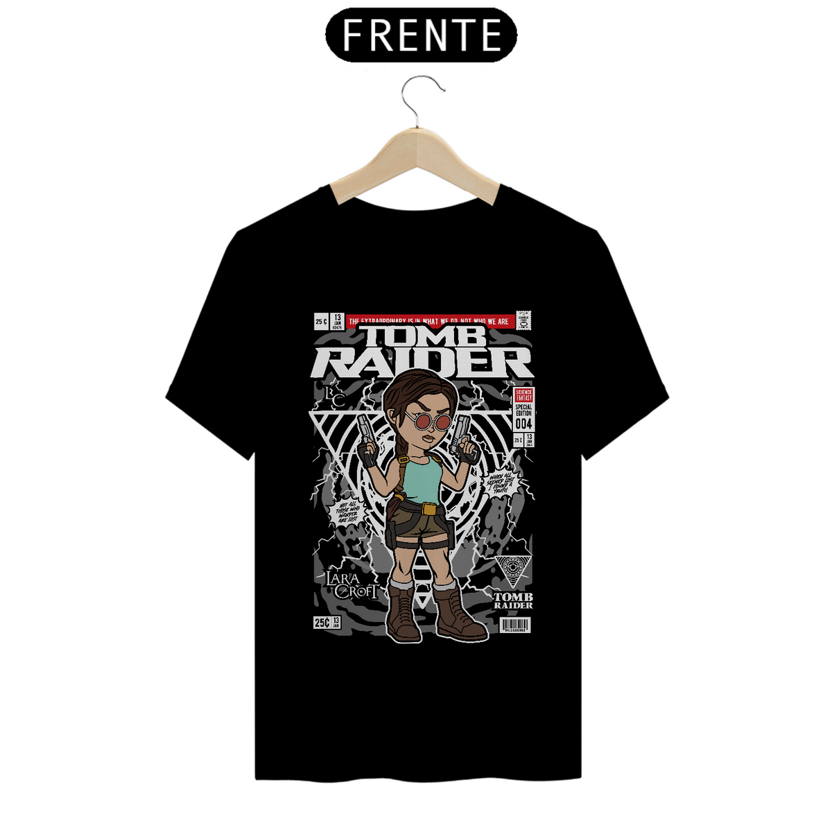 Nome do produto: Tshirt Classic Lara Croft