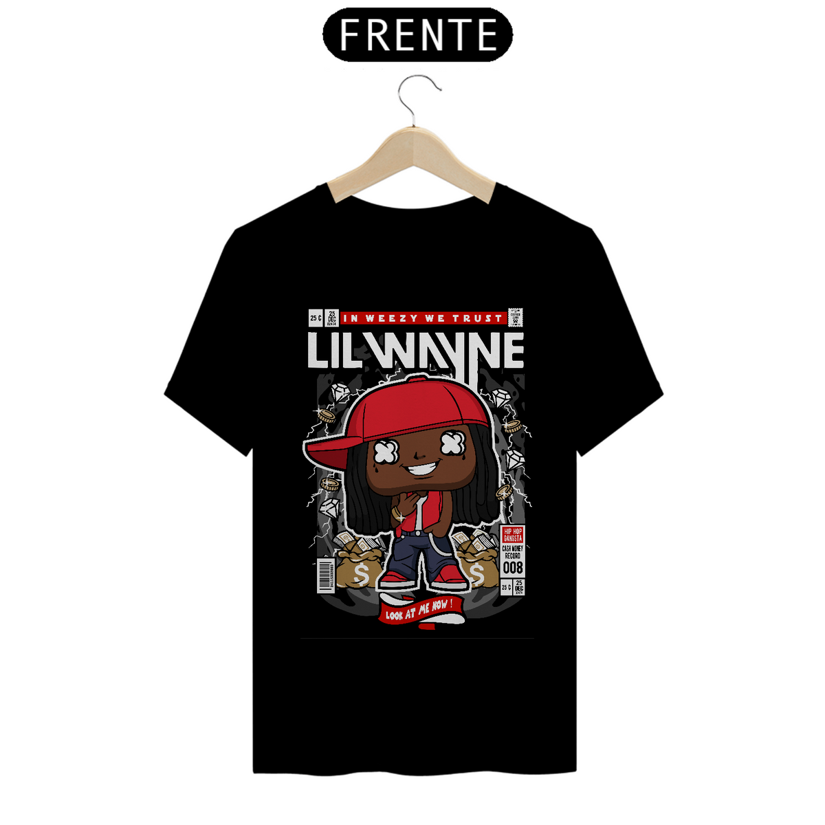 Nome do produto: Tshirt Classic Lil Wayne