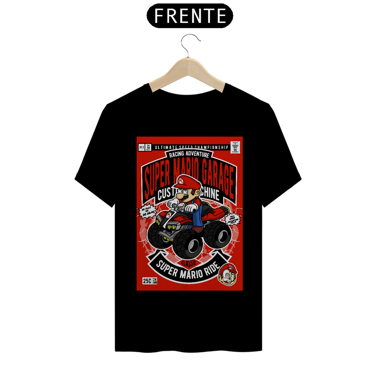 Nome do produto: Tshirt Classic Super Mario Ride