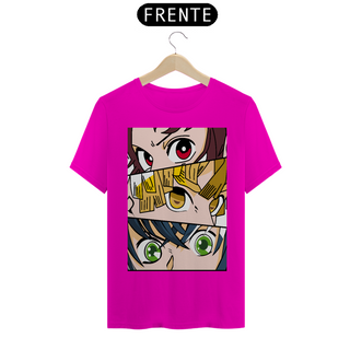 Nome do produtoTshirt classica tanjiro, zinitsu e inosuke