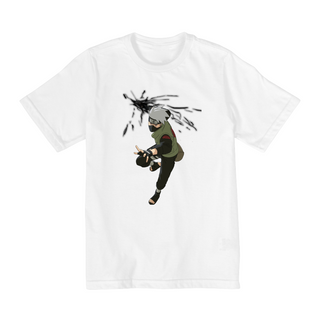 Camiseta Infantil (10 a 14 anos) - Naruto (Kakashi)