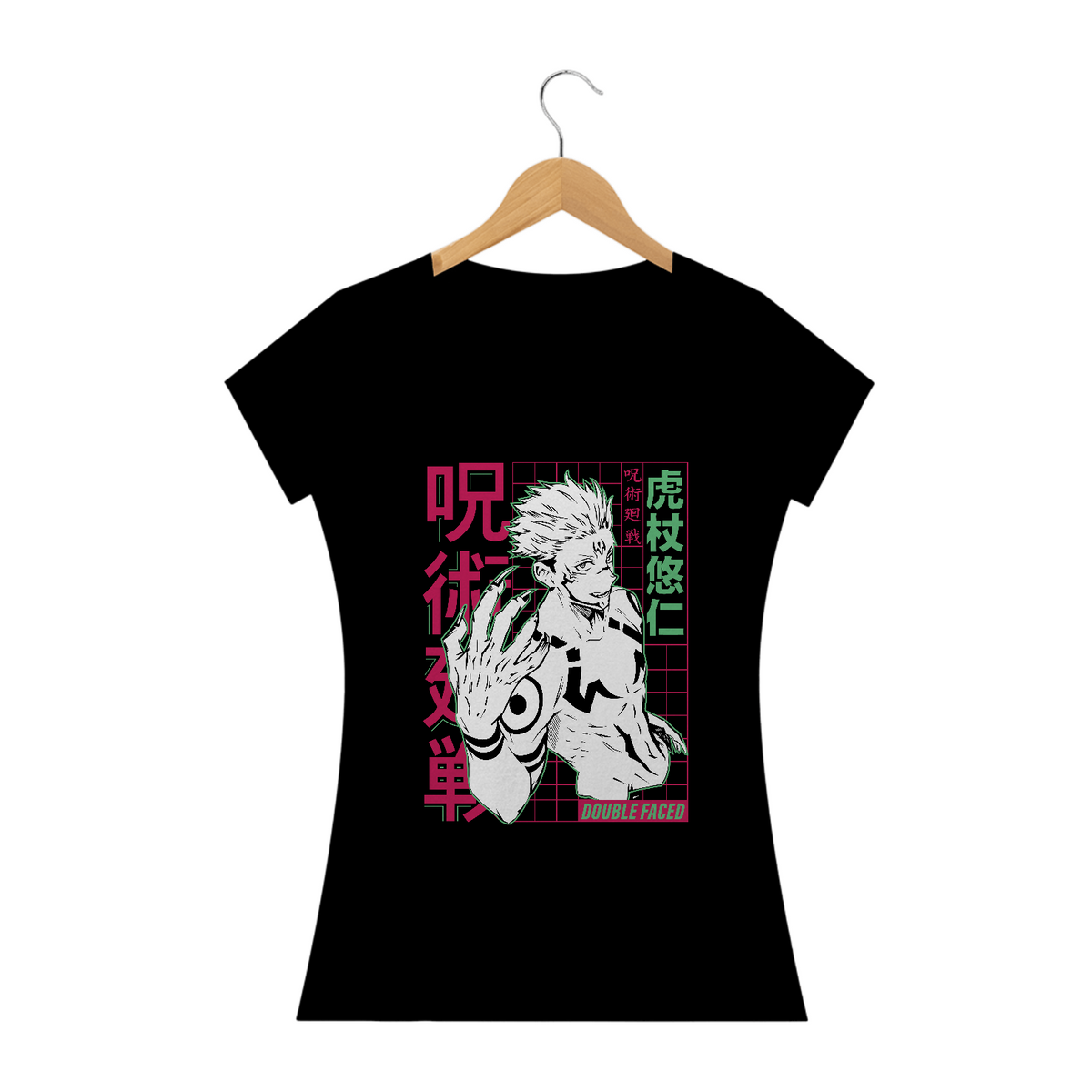 Nome do produto: Camiseta Feminina - Jujutsu Kaisen