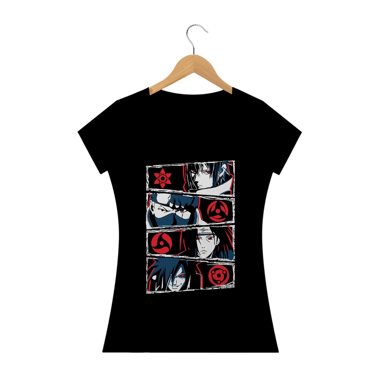 Nome do produto: Camiseta Feminina - Naruto
