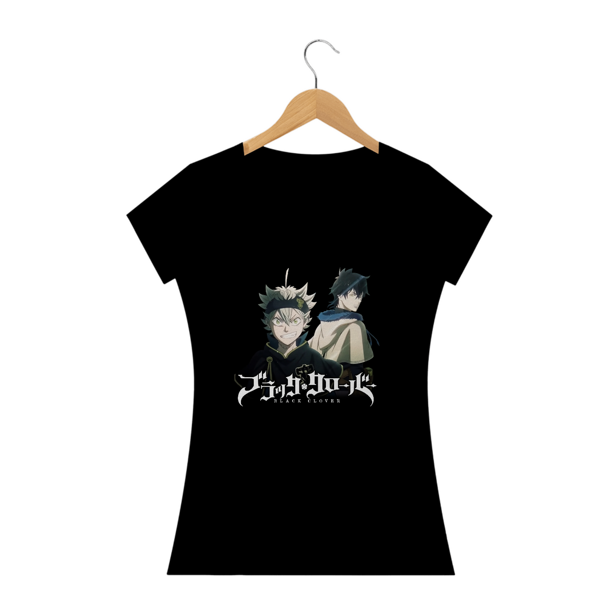 Nome do produto: Camiseta Feminina - Black Clover