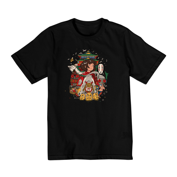 Camiseta Infantil (10 a 14 anos) - A Viagem de Chihiro (Spirited Away) 