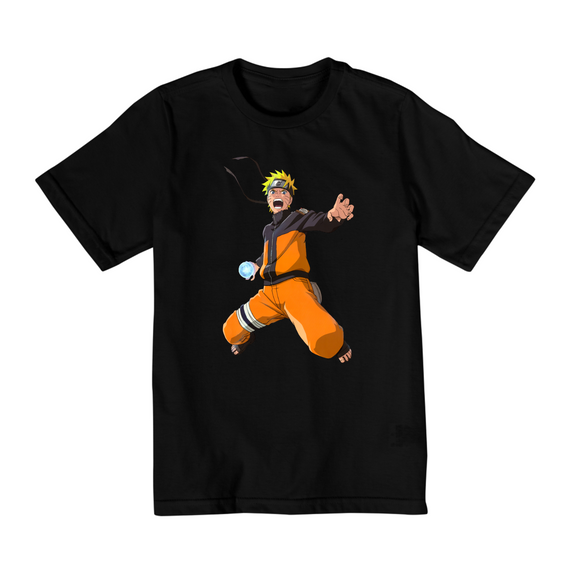  Camiseta Infantil (10 a 14 anos) - Naruto