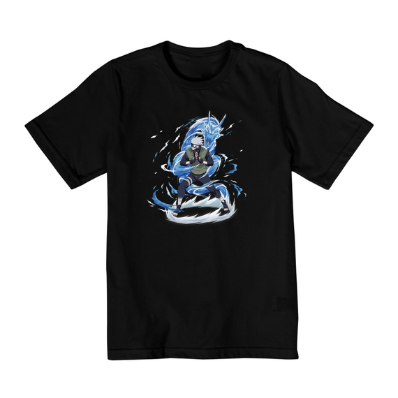 Camiseta Infantil (10 a 14 anos) - Naruto (Kakashi Hatake)