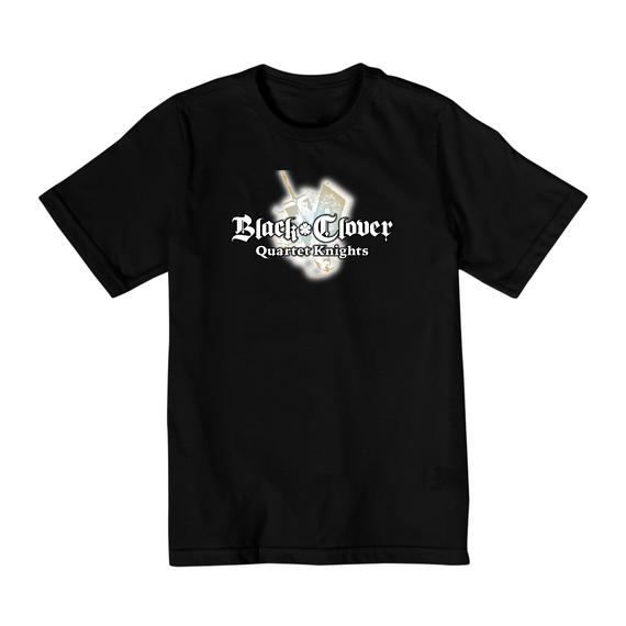 Camiseta Infantil (10 a 14 anos) - Black Clover