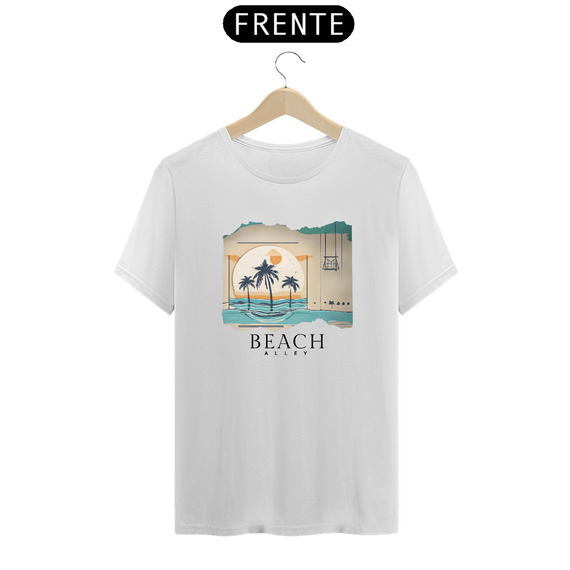 Camiseta Treasure Beach Alley Branca