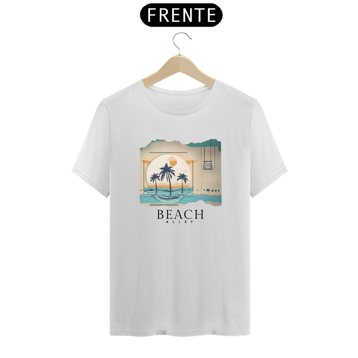 Nome do produto: Camiseta Treasure Beach Alley Branca