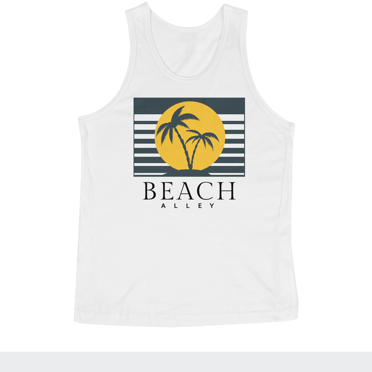 Nome do produto: Regata Beach Screen Branca