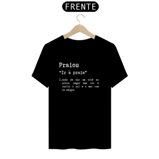 Nome do produtoCamiseta Praiou Preta