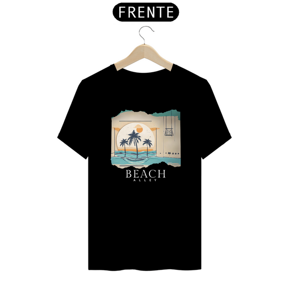 Camiseta Treasure Beach Alley Preta