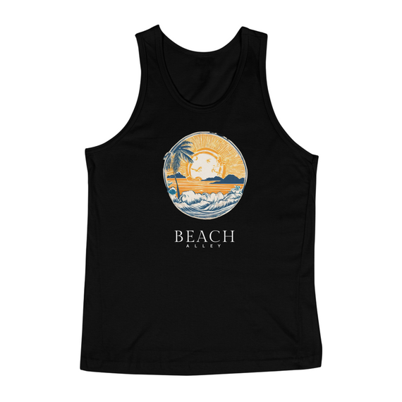 Regata Sunset Graphic Beach Alley Preta