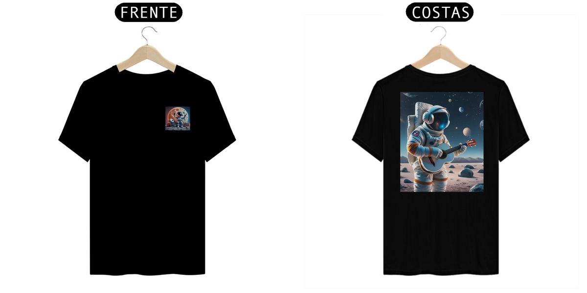 Nome do produto: Astronaut In Space - T-Shirt