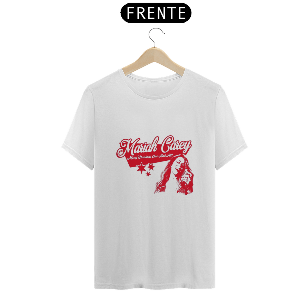 Nome do produto: Camisa Mariah Carey christmas