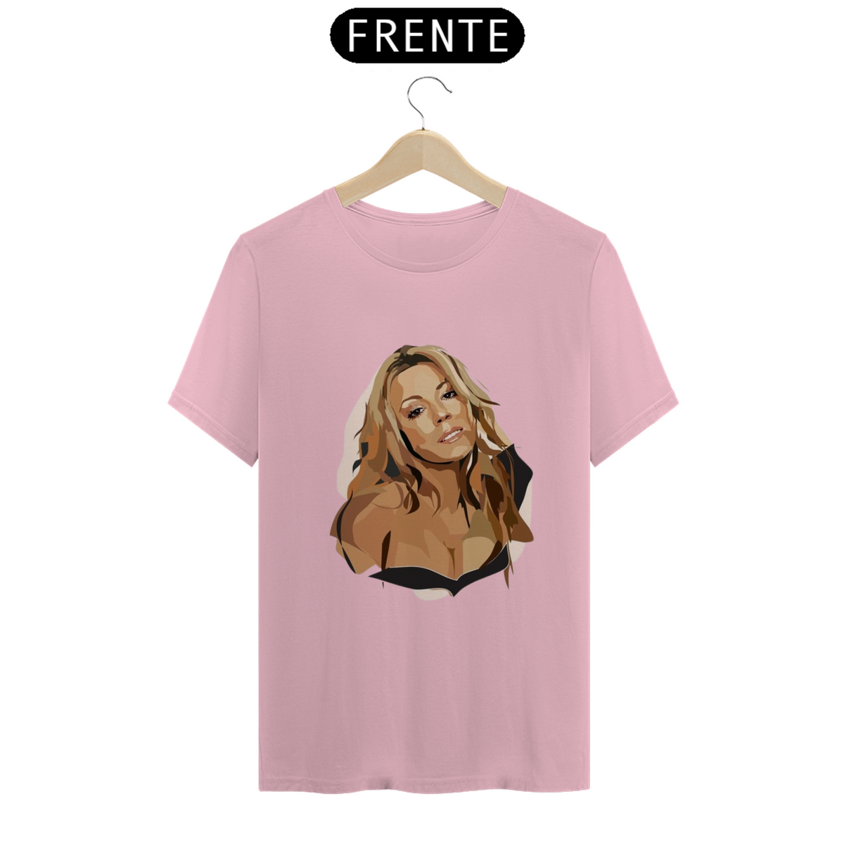 Nome do produto: Camisa arte Mariah Carey