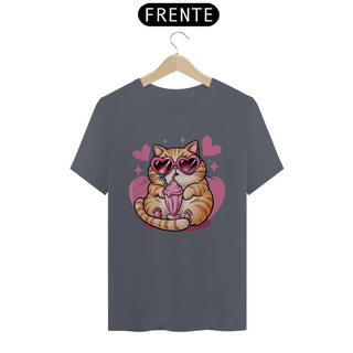 Nome do produtoCAMISETA T-SHIRT PIMA, CAT LOVE