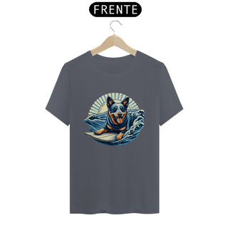 Nome do produtoCAMISETA T-SHIRT PIMA, DOG SURF BLUE HEELER