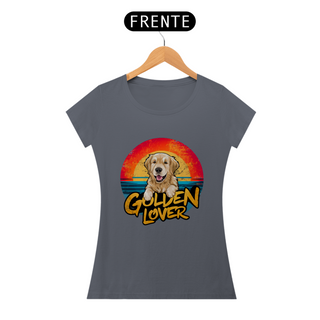 Nome do produtoCAMISETA BABY LONG PIMA , DOG GOLDEN LOVER