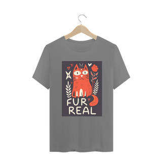 Nome do produtoCAMISETA T-SHIRT PLUS SIZE, CAT FUR REAL 