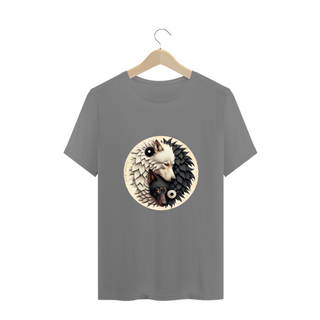 Nome do produtoCAMISETA T-SHIRT PLUS SIZE, WOLF YIN YANG