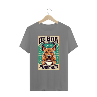 Nome do produtoCAMISETA T-SHIRT PLUS SIZE, DOG DE BOA IGUAL UM PINSCHER 