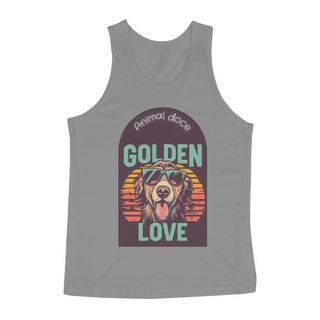 Nome do produtoREGATA CLASSIC, DOG GOLDEN LOVE