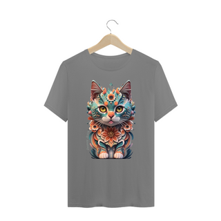 Nome do produto CAMISETA T-SHIRT PLUS SIZE, PRINCESS CAT