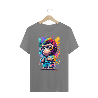 Nome do produtoCAMISETA T-SHIRT PLUS SIZE, KING MONKEY