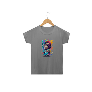 Nome do produtoCAMISETA INFANTIL CLASSIC, KING MONKEY-2 A 14 ANOS