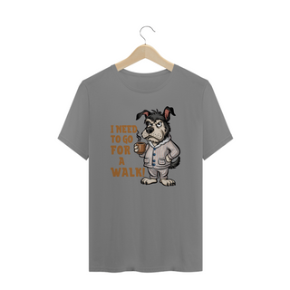 Nome do produtoCAMISETA T-SHIRT PLUS SIZE, DOG COFFEE