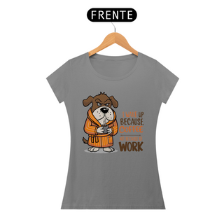 Nome do produtoCAMISETA BABY LONG QUALITY, DOG COFFEE